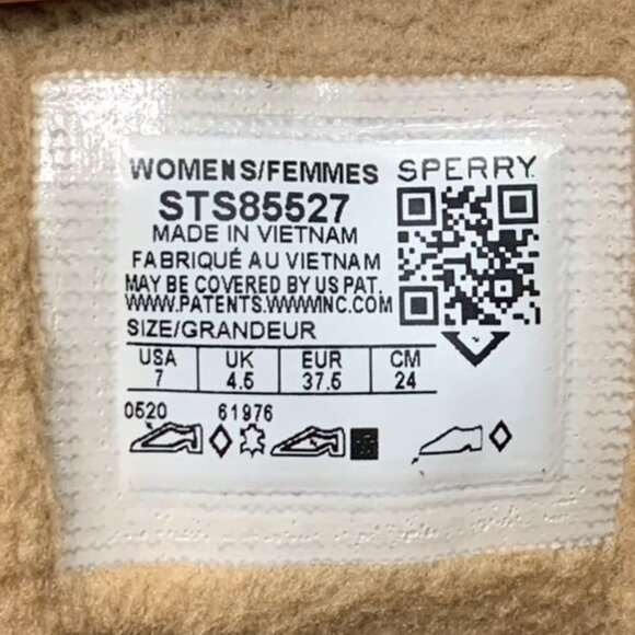 Sperry STS85527 Women’s Brown Leather Duck Boots Size 7 - Picture 16 of 16